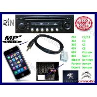 Prise auxiliaire MP3 Peugeot