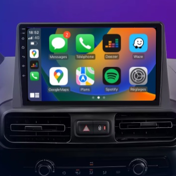 Kit autoradio Carplay & Android Peugeot Partner 3 / Rifter
