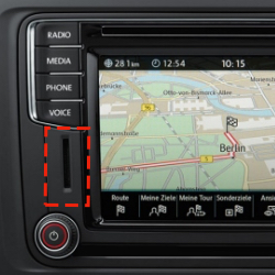 Module caméra de recul VW MIB SD