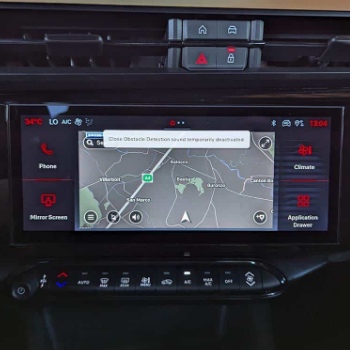 Interface caméra de recul Alfa Romeo Junior 10"