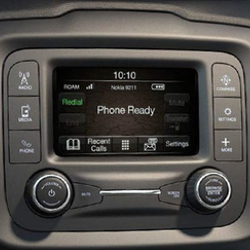 Interface caméra de recul Jeep Uconnect 5