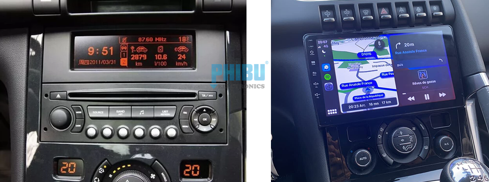 Kit autoradio Android / Peugeot 3008