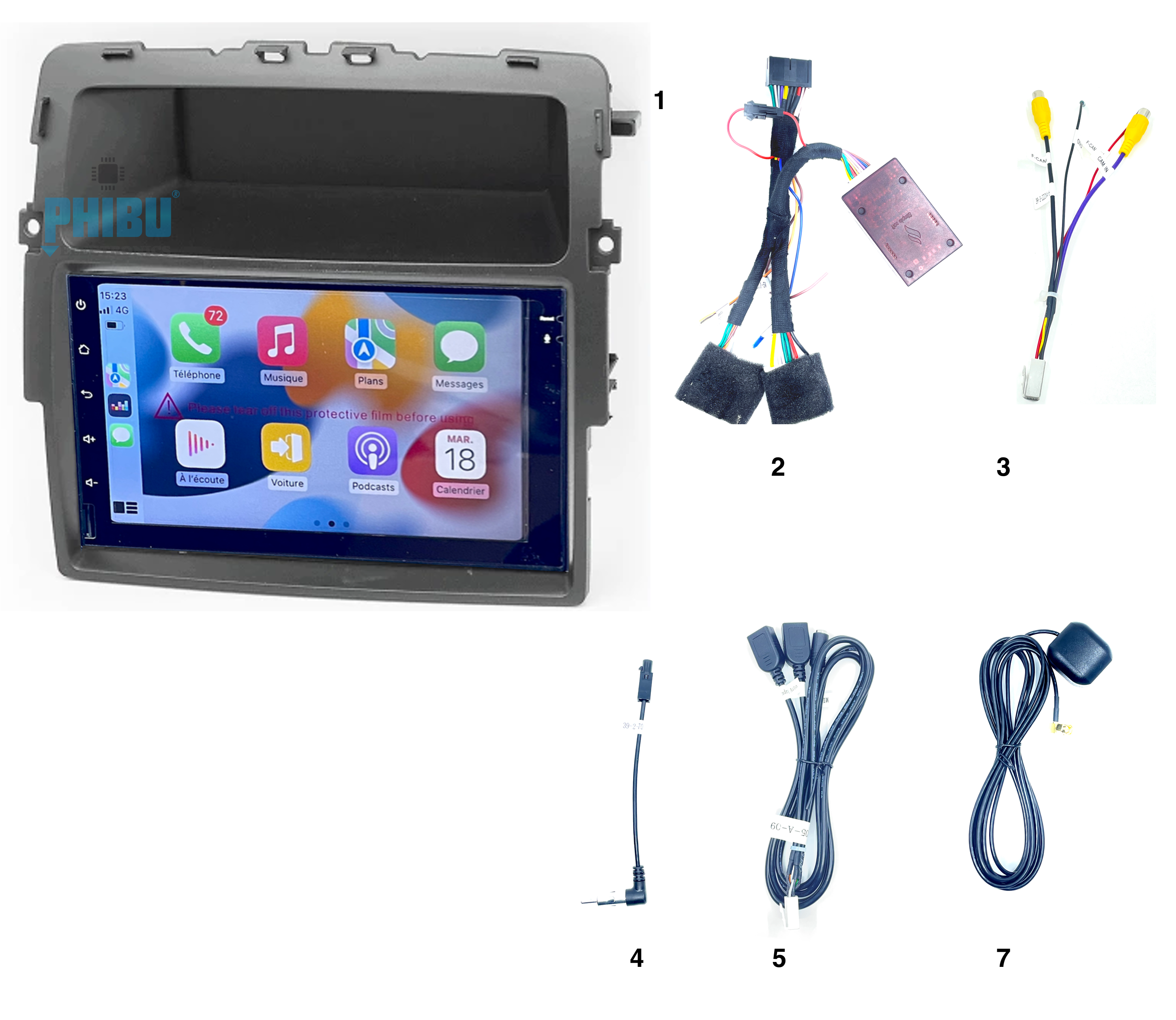 Kit autoradio Android / Renault Trafic 2