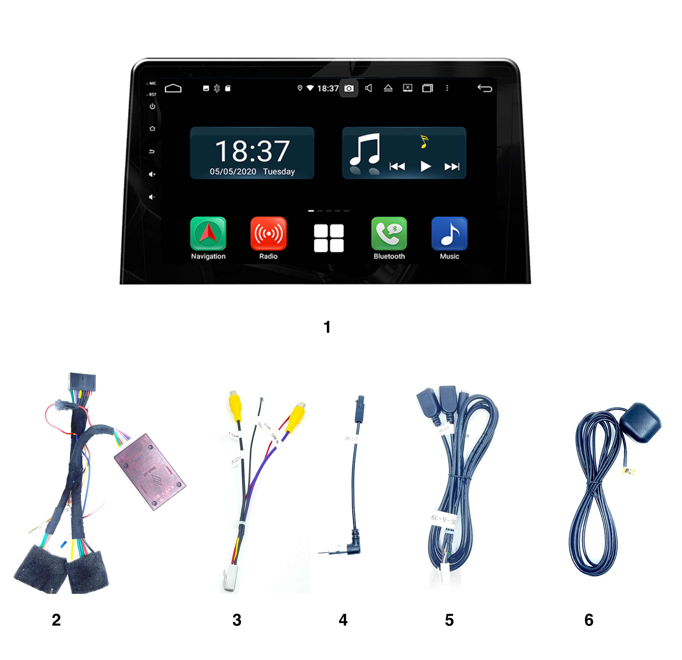 Kit autoradio Android / Opel COMBO